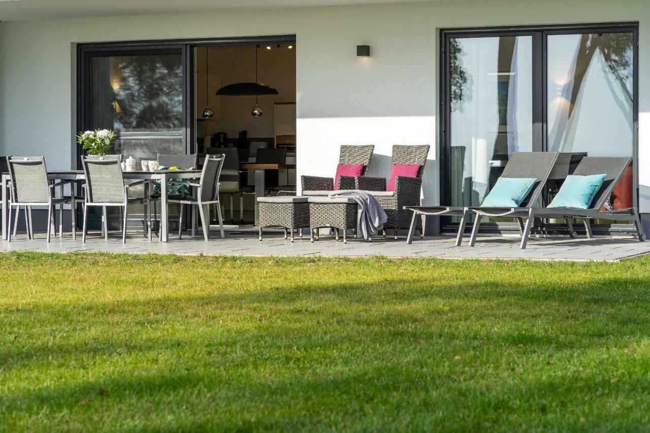 Terrassenwohnung "Haffparadies" - Oase Am Haff Garz  Dış mekan fotoğraf